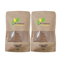 Psyllium em pó Rico Em Fibras 100g, Kit com 2