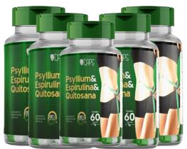 PSYLLIUM + ESPIRULINA + QUITOSANA - 1g (60 Cápsulas) +CAPS