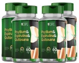 PSYLLIUM & ESPIRULINA & QUITOSANA - 1g (60 Cápsulas) +CAPS