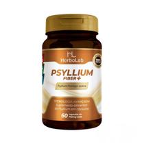Psyllium fiber 60 caps 750mg - herbolab