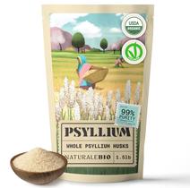 Psyllium Husk Orgânico NaturaleBio 680 g Fibra Pura Psyllium Husk Orgânico NaturaleBio 680 g Fibra Pura