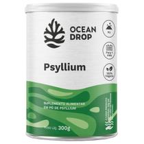 Psyllium Husk Saciedade Suplemento Fibras 300g - Ocean Drop