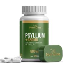 Psyllium + Picolinato De Cromo 120 Cápsulas 600Mg - Nutrione Psyllium + Picolinato De Cromo 120 Cápsulas 600Mg - Nutrione