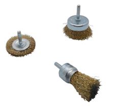 Pt Jogo De Escovas De Aço Circulares Com 3 Peças 744869 Mtx