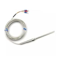 PT100 HASTE COMP. 100MM ROSCA 8MM RANGE -200 A 450 ºC CABO 3 METROS PT100 HASTE COMP. 100MM ROSCA 8MM RANGE -200 A 450 ºC CABO 3 METROS