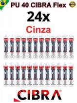 Pu 40 Cibra Flex Cola Selante De Poliuretano cx c/24x 400g Br/Cz/Pt Calhas Rufos Cubas Fibras Metal Pu 40 Cibra Flex Cola Selante De Poliuretano cx c/24x 400g Br/Cz/Pt Calhas Rufos Cubas Fibras Metal