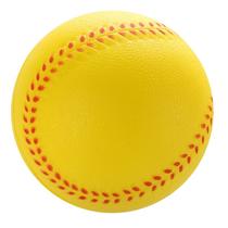 PU Baseballs Bola de Treinamento para Jogos de Competição de Treino de Jogo - Amarelo 9cm