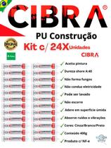 Pu Construção Cola Selante de Poliuretano Cibra flex 400g Branco - Cx c/ 24 Unid. Pu Construção Cola Selante de Poliuretano Cibra flex 400g Branco - Cx c/ 24 Unid.