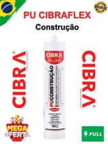 Pu Construção Cola Selante De Poliuretano Cibra Flex 400g Branco Para Construção e Reparos
