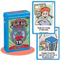 Publicações Super Duper Say and Do Action Articulation TH Sounds Fun Deck Flash Cards de vocabulário e desenvolvimento da linguagem Materiais didáticos para crianças