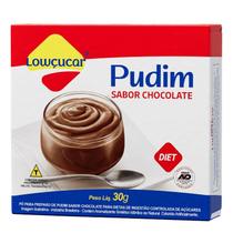 Pudim Chocolate Zero Açúcares Lowcucar 30g