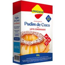 Pudim de Leite Sabor Coco com Calda Pronta de Sabor Caramelo Zero Adição De Açucares 135G Pudim de Leite Sabor Coco com Calda Pronta de Sabor Caramelo Zero Adição De Açucares 135G