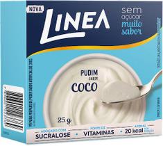 Pudim Diet de Coco Sem Açucar Açúcar Linea 25g