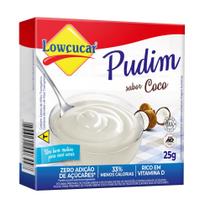 Pudim Lowçucar Zero Açucares Sabor Coco 25G