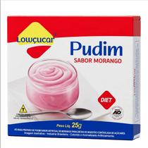 Pudim Morango Zero Açúcares Lowçúcar 25g Pudim Morango Zero Açúcares Lowçúcar 25g