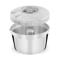 Pudinzeira Aluminio 22cm c/tampa Aluminio 5 Estrelas 102