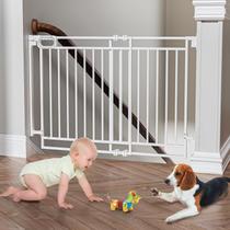 Puerta para Bebés GROWNSY Ajustable 81-122 cm con Cierre Automático Puerta para Bebés GROWNSY Ajustable 81-122 cm con Cierre Automático