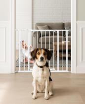 Puerta para Bebés Ozzy & Kazoo Ajustable 72-102 cm de Ancho x 76 cm de Alto