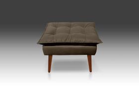 Puf Opala Suede Marrom -Modena DECOR Puf Opala Suede Marrom -Modena DECOR