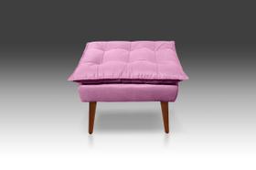 Puf Opala Suede Rosê-Modena Decor