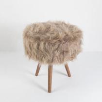 Puf Puff Para Sala E Hall De Entrada Pelúcia Várias Cores