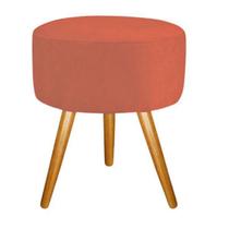 Puf, Puff Para Sala Pé Palito Terracota 50 Cm Altura