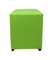 Puf, Puff para Sala, Quarto Quadrado, Dado material sintético 42 Cm AlturaToninho Puffs Qualidade Garantida Puf, Puff para Sala, Quarto Quadrado, Dado material sintético 42 Cm AlturaToninho Puffs Qualidade Garantida
