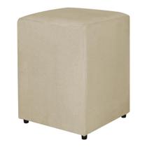 Puf, Puff para Sala, Quarto Quadrado, Dado Suede 42 Cm AlturaToninho Puffs Qualidade Garantida