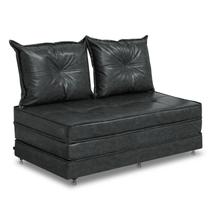 Pufe Cama Dobrável 130cm Casal c/2 Almof. Cheias Linha Super