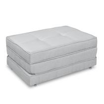 Pufe Cama Dobrável Solteiro Com Rodízio Premium