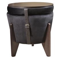 Pufe Mesa Centro Baú Pés Preto Veludo Preto Soft Tampo Preto Pufe Mesa Centro Baú Pés Preto Veludo Preto Soft Tampo Preto