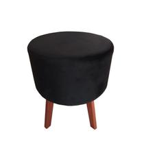 Pufe Puff Puf Banco Decorativo Redondo 4 Pés Banqueta