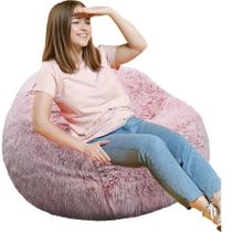 Pufe Redondo Kisoy 91cm Espuma Viscoelástica Rosa Pufe Redondo Kisoy 91cm Espuma Viscoelástica Rosa