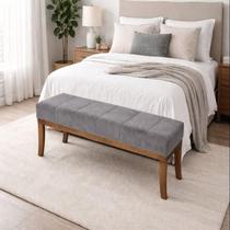Puff 140 cm Requadro Imbuia Lucia Puff 140 cm Requadro Imbuia Lucia