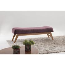 Puff 140cm Pés Mel Horus Rosa