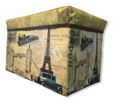 Puff Adapt Panosul Estampas - 48cm X 30cm X 30cm Puff Adapt Panosul Estampas - 48cm X 30cm X 30cm