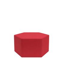 Puff Alelo 05 Poliéster Formato Hexagonal Moderno e Versátil