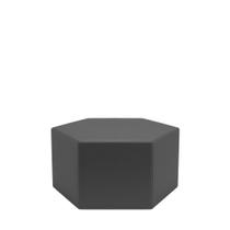 Puff Alelo 05 Vinil Formato Hexagonal Moderno e Versátil Puff Alelo 05 Vinil Formato Hexagonal Moderno e Versátil