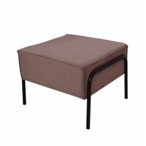 Puff Alma Nordeste Flex Tecido em Veludo Premium