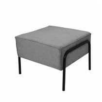 Puff Alma Tecido em Veludo Premium Nordeste Flex