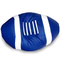 Puff American Ball em material sintético Azul Royal - Phoenix Puff