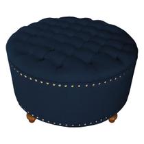 Puff Amora 80 cm Suede SLK Decor