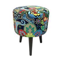 Puff Angel Redondo Pé Palito Romerro Britto II Puff Angel Redondo Pé Palito Romerro Britto II