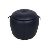 Puff Aquarius Estofado (PU) - Assento Extra e Organizador