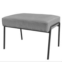 Puff Ariel Base Preta - 43cm X 62cm Puff Ariel Base Preta - 43cm X 62cm