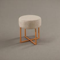 Puff Banqueta 40cm X 45cm Otávio Luxo