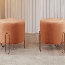 Puff Banqueta 45x50cm Mali Luxo