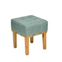 Puff Banqueta Banco Baixo Quadrado Madeira Maciça Para Sala 45 Cm Em Puff Banqueta Banco Baixo Quadrado Madeira Maciça Para Sala 45 Cm Em