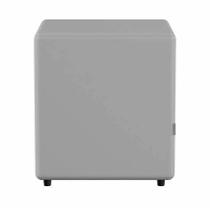 Puff Banqueta Cubo material sintético Quadrado Decorativo