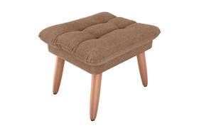 Puff Banqueta Decorativo Nantes Marrom Matrix Puff Banqueta Decorativo Nantes Marrom Matrix